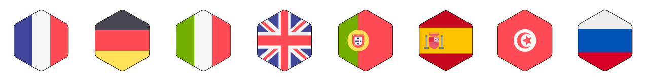 Explications disponibles en 8 langues