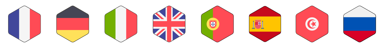 Explications disponibles en 8 langues